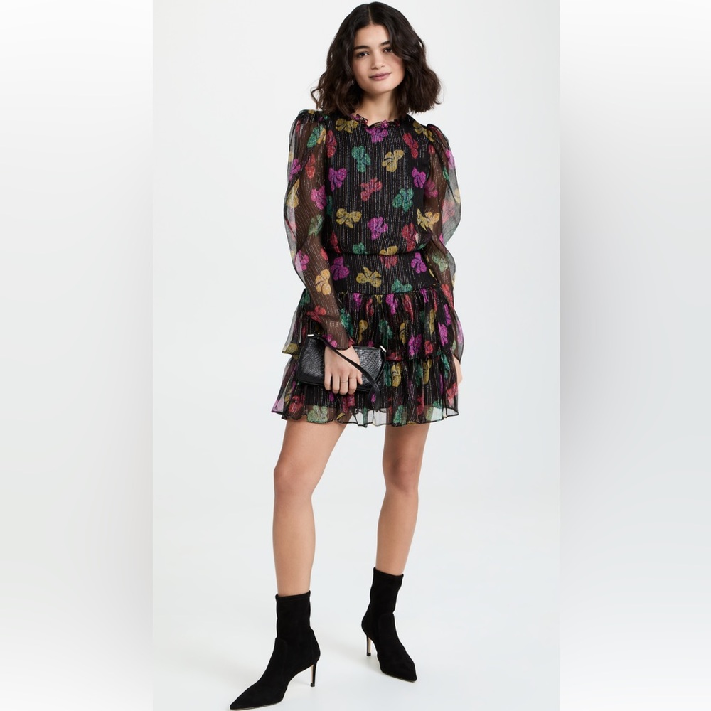 SALONI AVA-B BOW DRESS